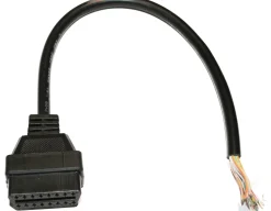 Bare End OBD2 Female Cable