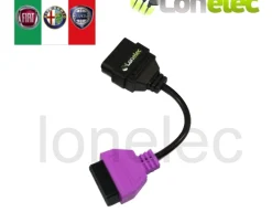 MultiECUScan Purple Adaptor Electric Hood Diagnostics