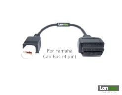 Yamaha 4 Pin OBD2 Adaptor Remapping Flashing Diagnostics