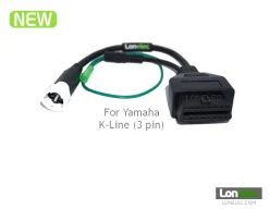 Yamaha 3 Pin Flashing OBD Adaptor Cable